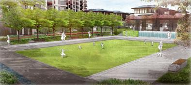 城市景观片区设计案例图,如何做出优秀的居住区景观设计