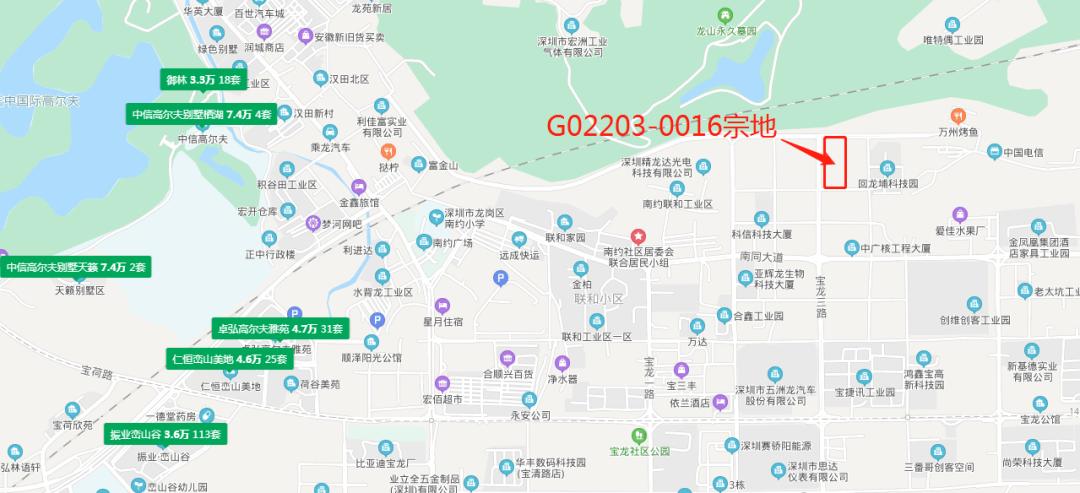 2023年深圳房地产降价了吗,深圳龙岗土地拍卖地价