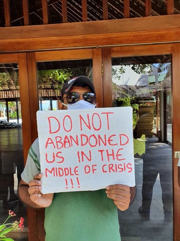 马尔代夫中国旅客滞留,被困在马尔代夫的中国人