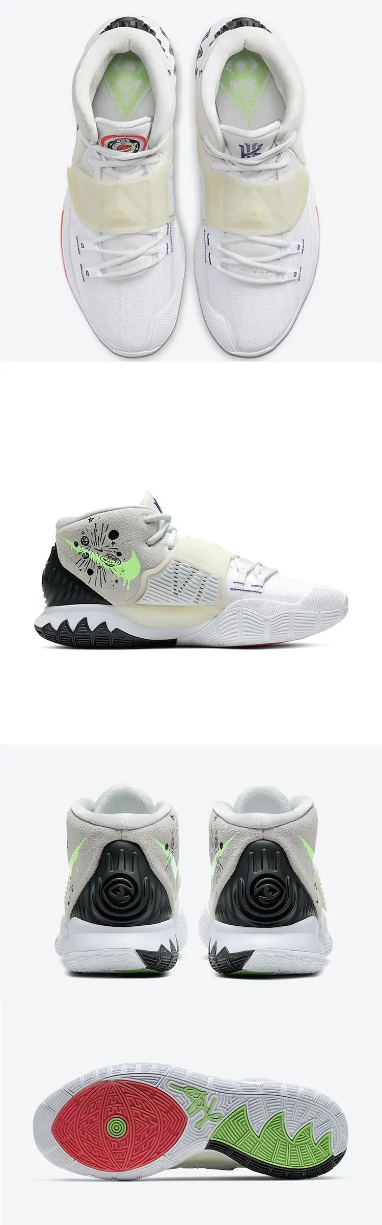 欧文6夜光篮球鞋测评,欧文6夜光黑