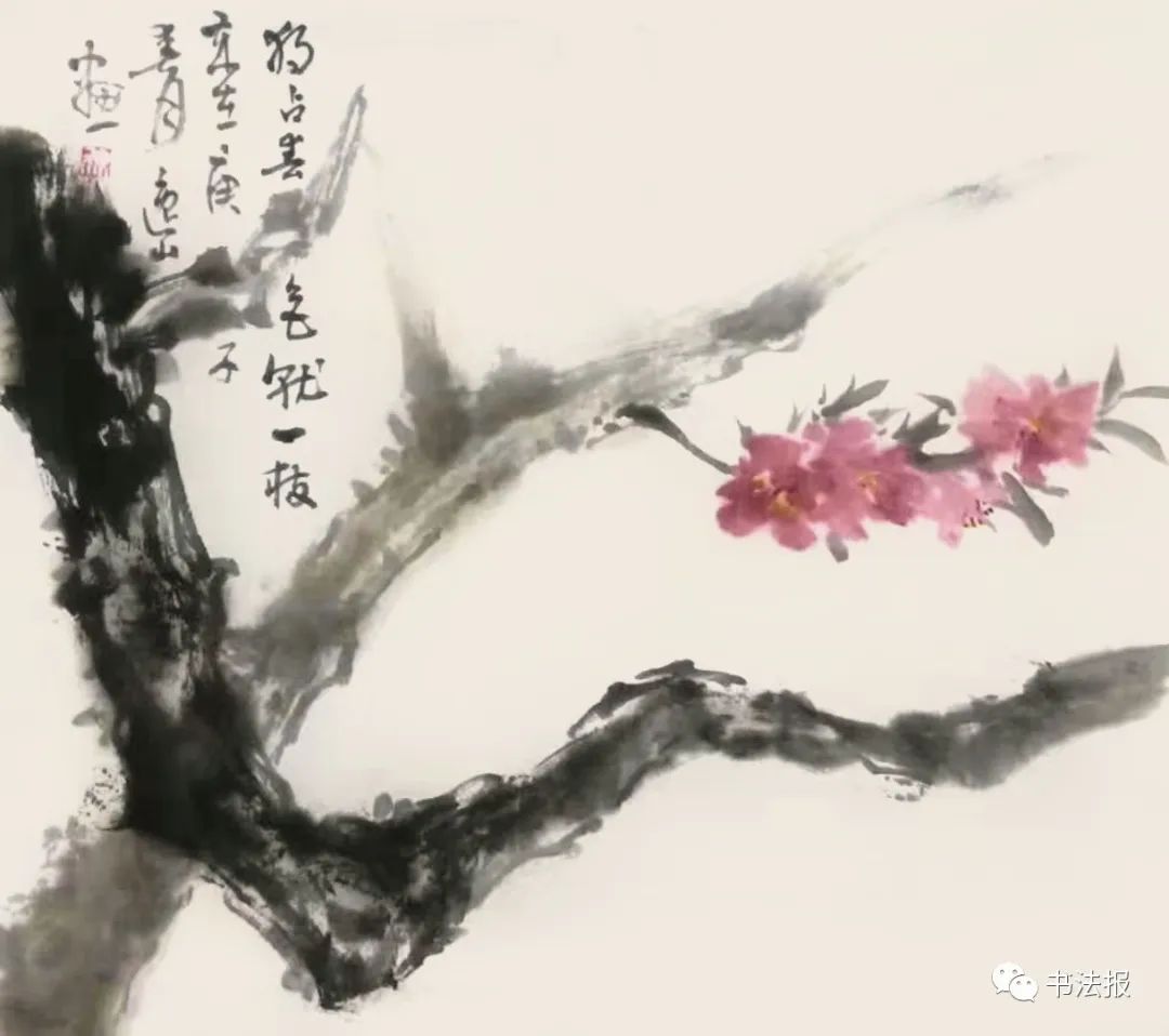 笔墨迎春花,57位画者为桃花“造像”