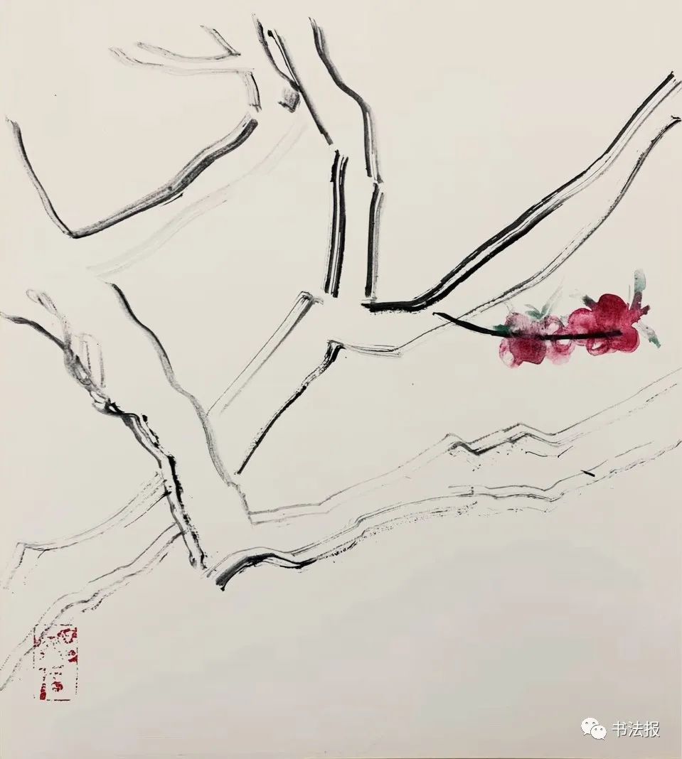 笔墨迎春花,57位画者为桃花“造像”