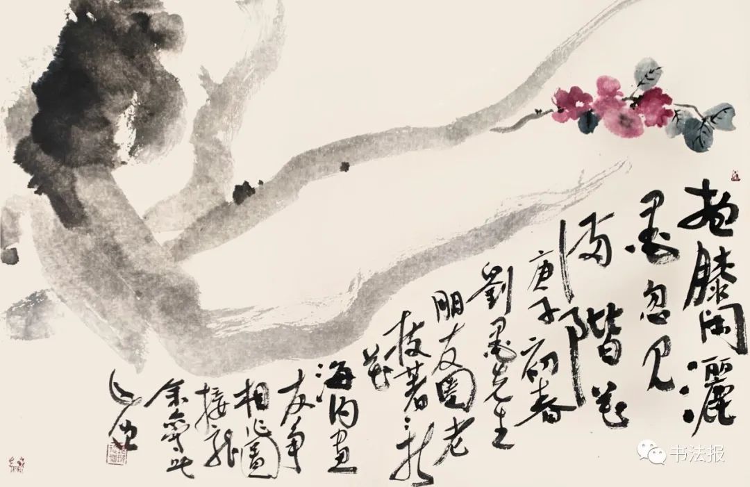 笔墨迎春花,57位画者为桃花“造像”