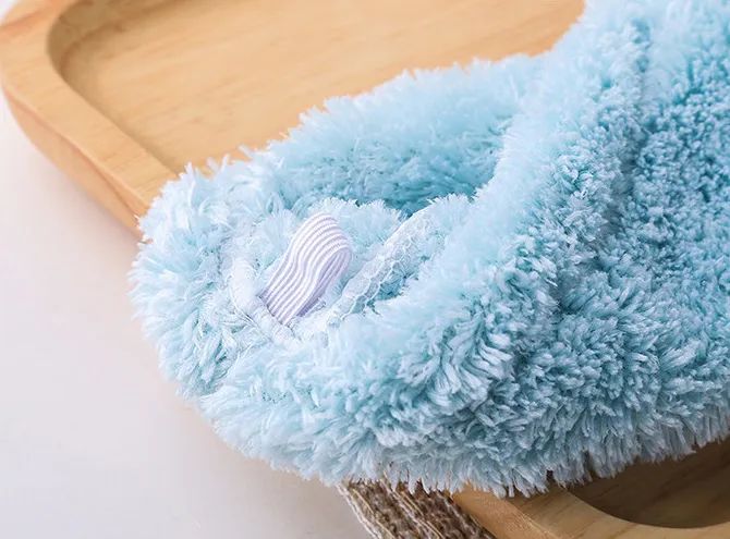 日本双层加厚超强吸水干发帽,日本吸水速干干发帽