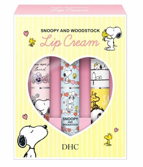 日本DHC纯榄护唇膏，超可爱「史努比限定版」新上市