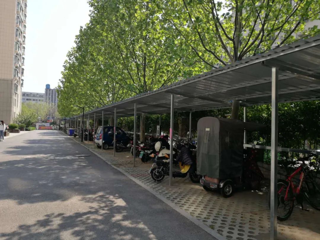 淄博建电动车车棚,淄博免费安装车棚充电桩