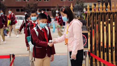 开学神兽归位趣图,神兽返校庆祝孩子开学