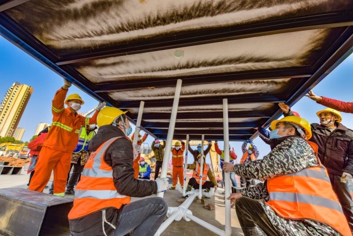 火神山雷神山建设震撼视频,火神山雷神山建设感人事件