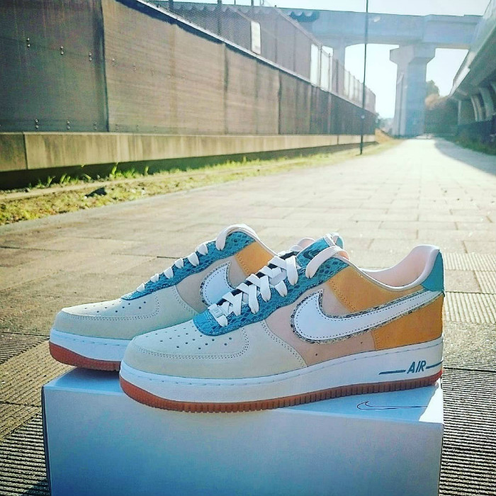 现在还能买！会员限定蛇纹DiorxAirForce1定制太帅了