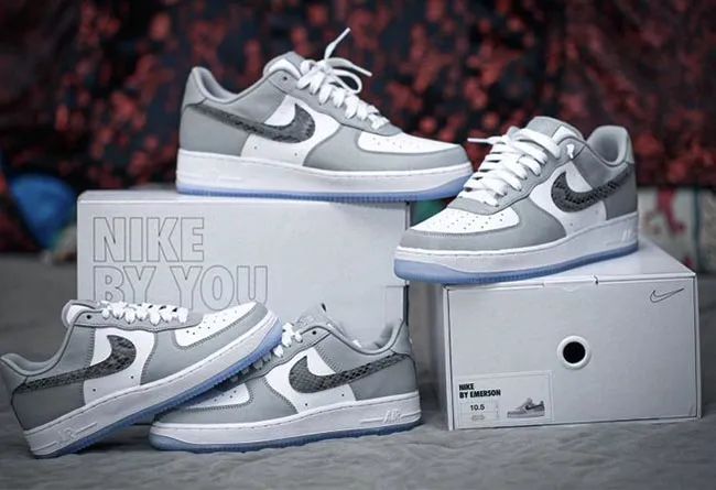 现在还能买！会员限定蛇纹DiorxAirForce1定制太帅了