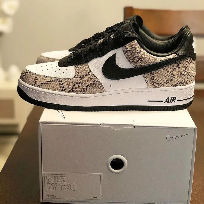 现在还能买！会员限定蛇纹DiorxAirForce1定制太帅了