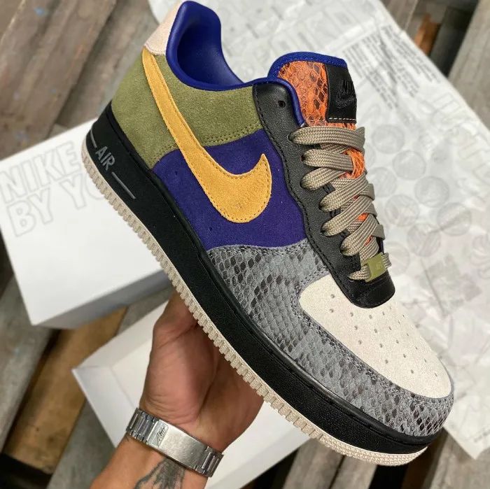 现在还能买！会员限定蛇纹DiorxAirForce1定制太帅了