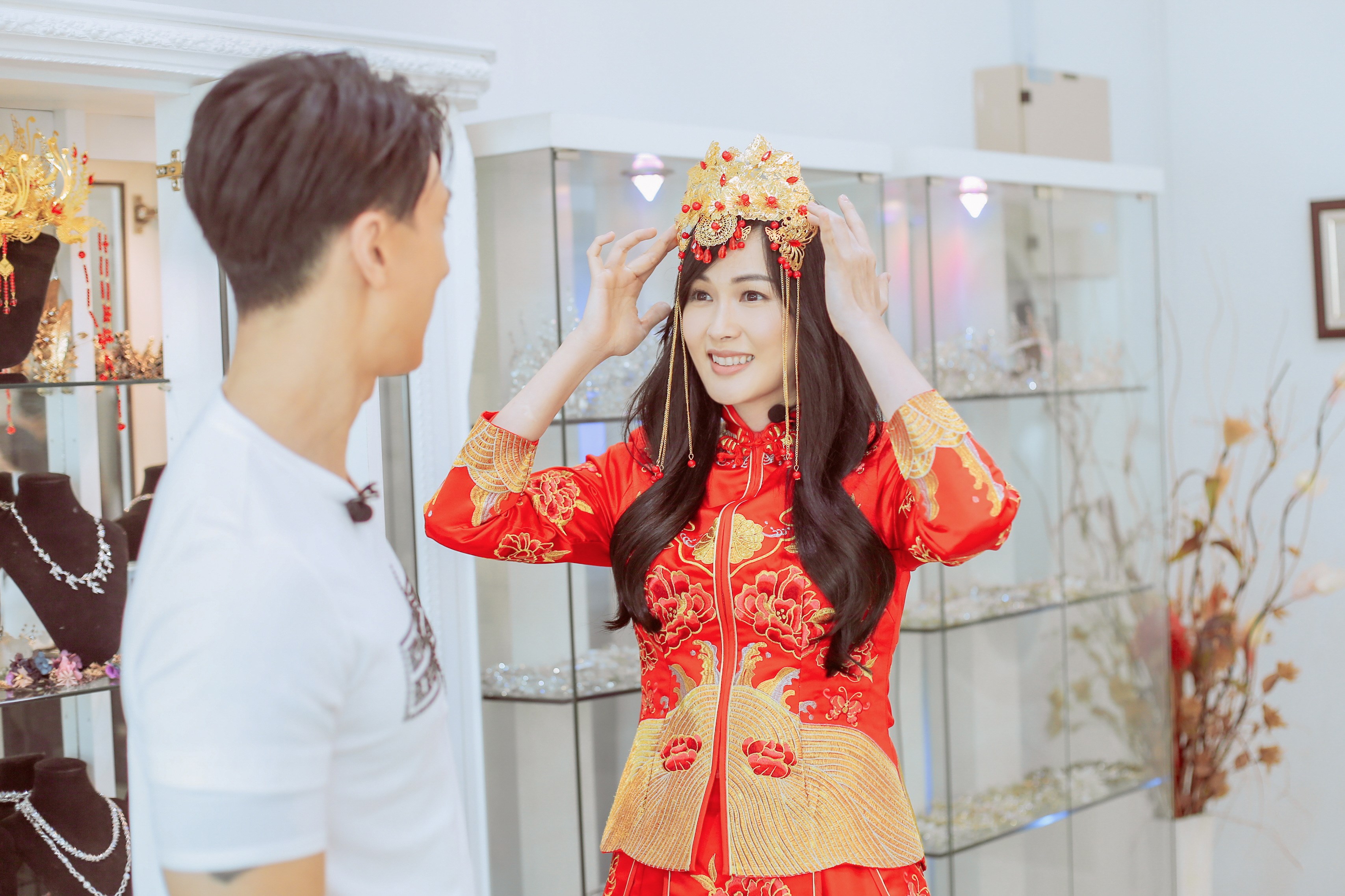 婚前21天林丽吟吴尊结婚视频,初恋夫妇林丽吟