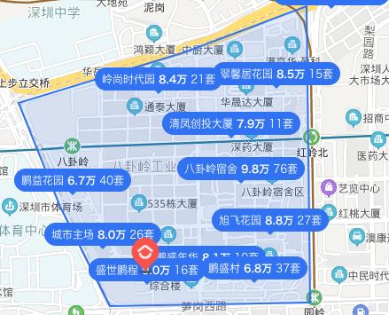 从5.7万/㎡到10.2万/㎡，这个小区只花了一年时间