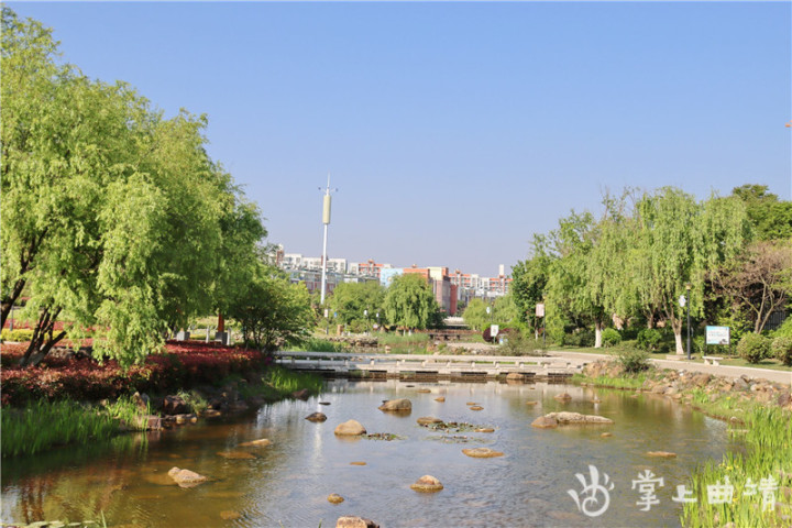 马龙大美水景公园图片,马龙水景公园游乐