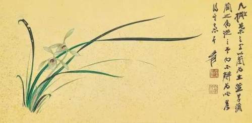 中国十大名家画兰,四大名家画兰花图片