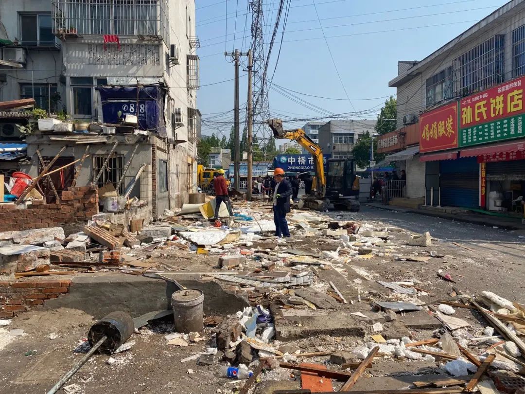 无锡中桥疏导点拆除!存在了30多年