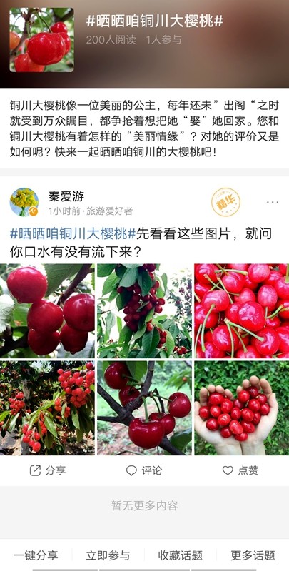 “樱”“唯”有你！五月，让我们相约在铜川的樱桃园