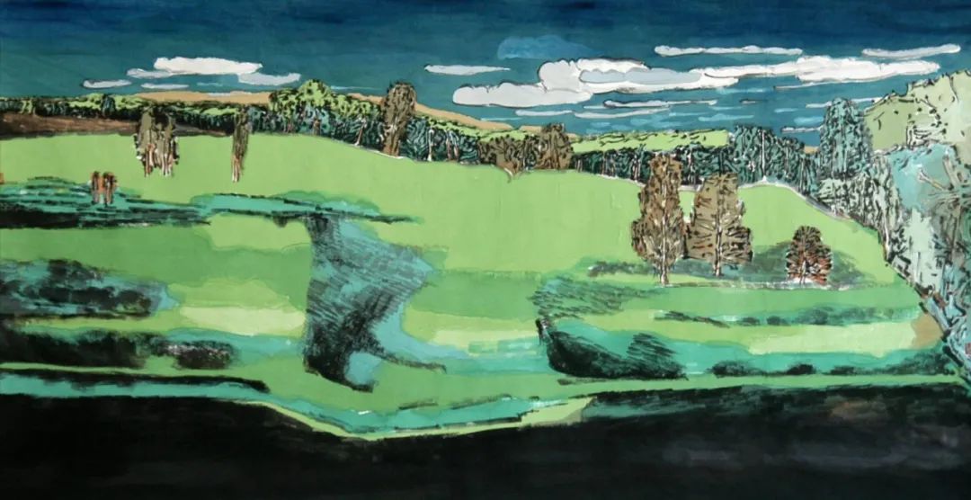 森林消防守护绿水青山,森林防火守护绿水青山绘画