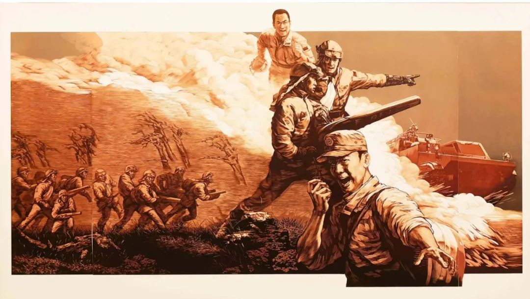 森林消防守护绿水青山,森林防火守护绿水青山绘画