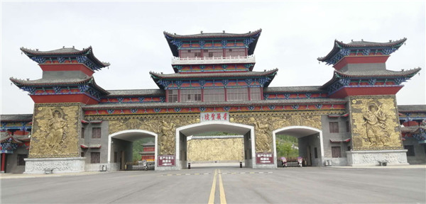 河南南阳好春光,南阳香严寺航拍