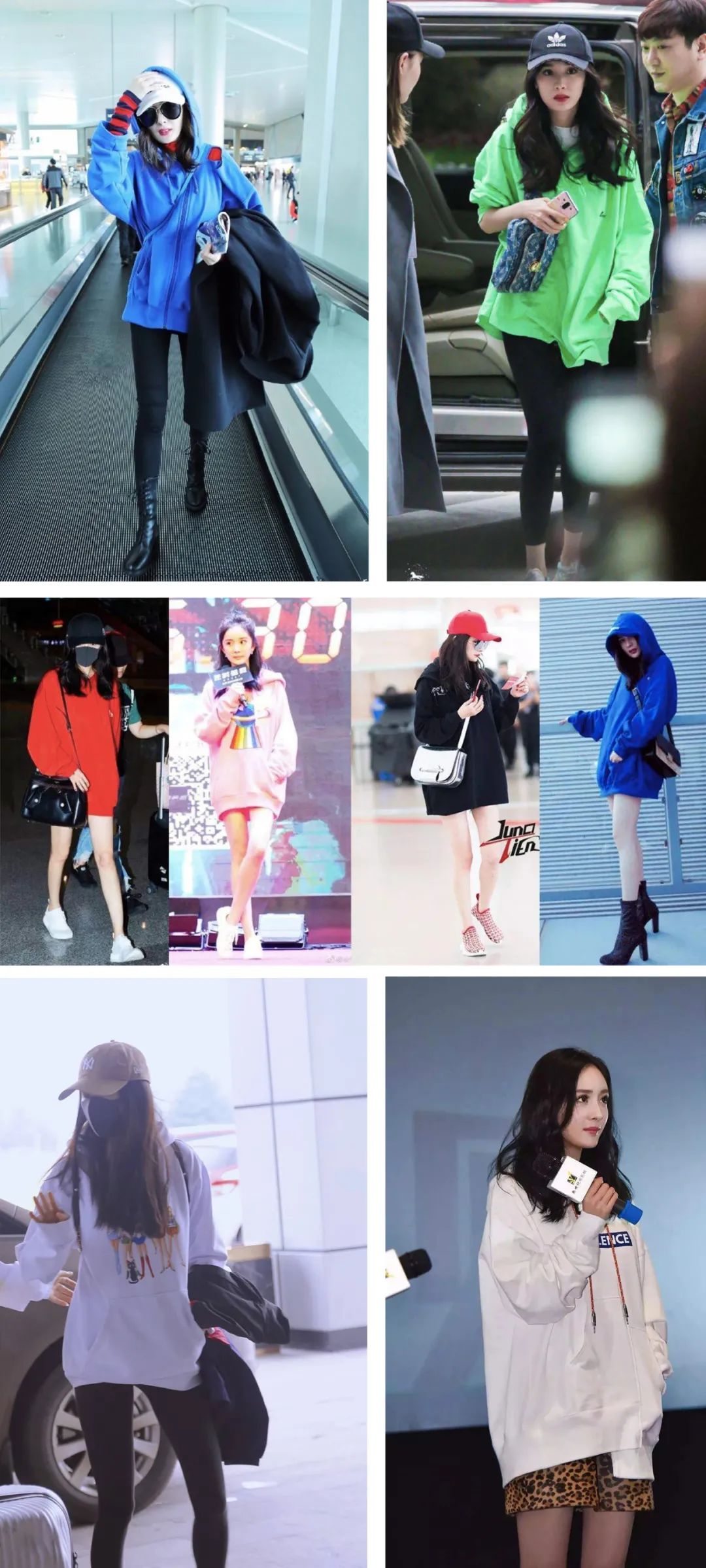 杨幂什么样的单品都能穿好,杨幂穿单品