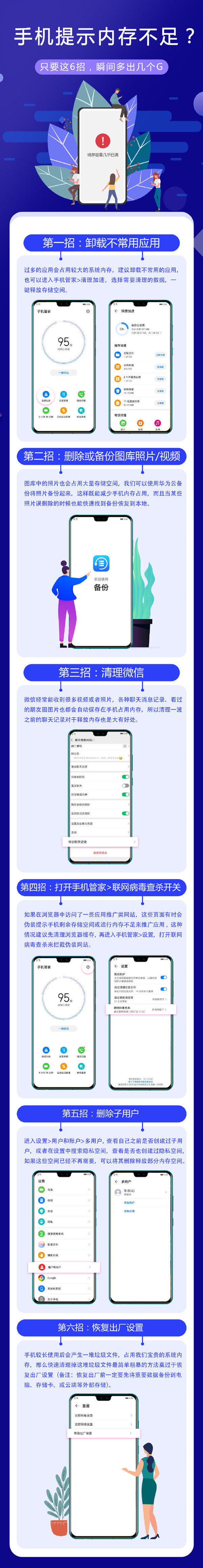清理华为运行内存不足,华为mate20内存不足怎么清理