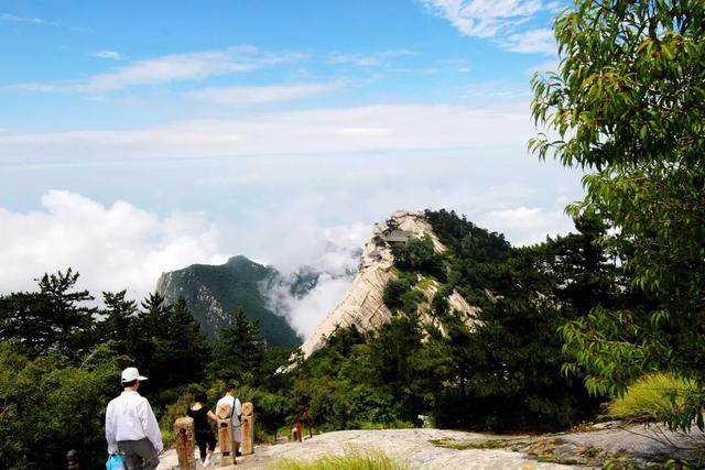 国庆假期华山景区,华山景区旅游旺季