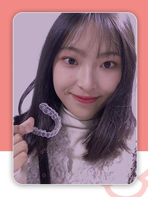 牙齿缝隙大隐形牙套矫正前后对比,牙齿前突隐形牙套矫正的全过程