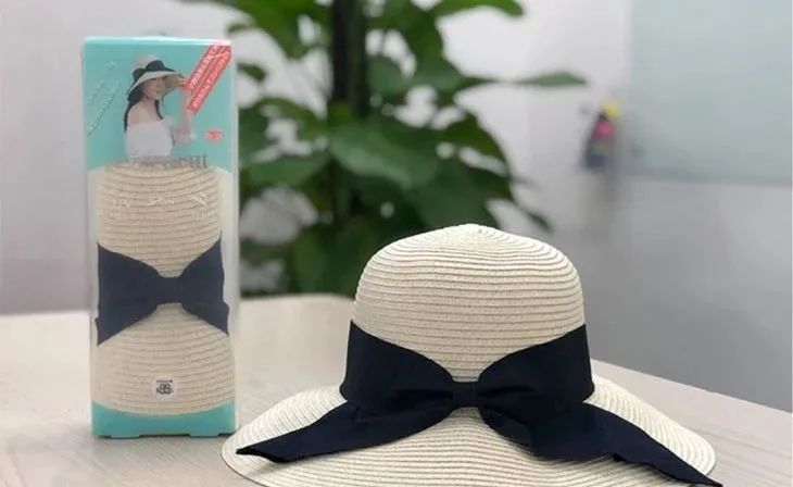 孙俪同款遮阳防晒帽,孙俪同款遮阳防晒帽打蝴蝶结