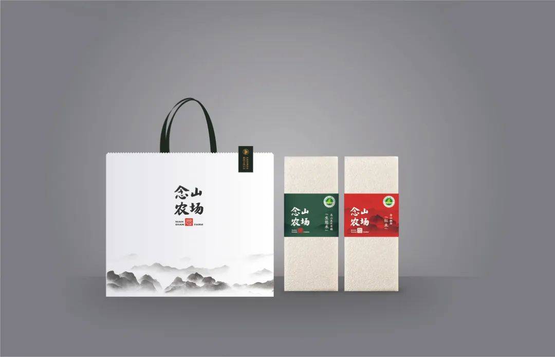 漂亮的大米系列包装设计,日式大米包装设计