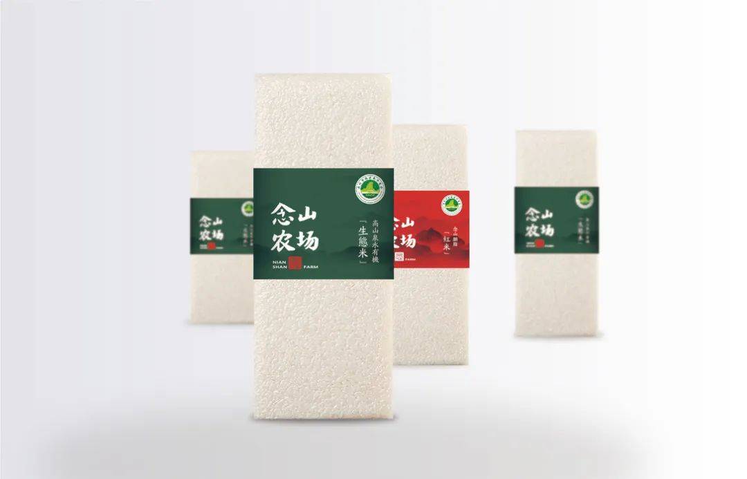 漂亮的大米系列包装设计,日式大米包装设计