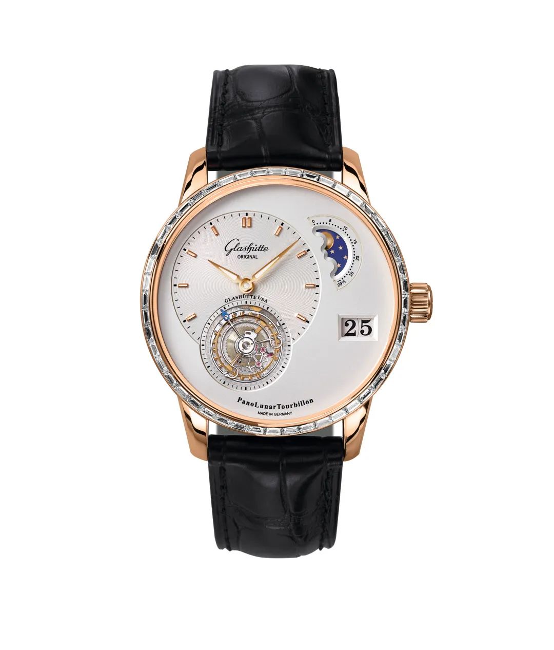 复刻格拉苏蒂新款腕表实拍,德系腕表格拉苏蒂