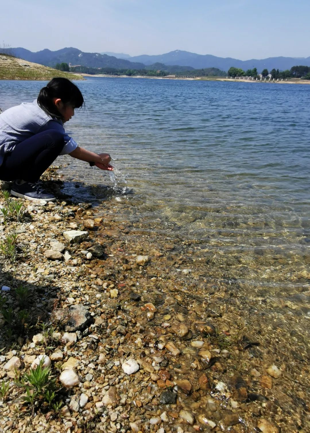 武汉开车1.5小时|通透如琉璃的“蓝丝绸”湖,有人在湖畔造了500亩撒欢营地「432集」