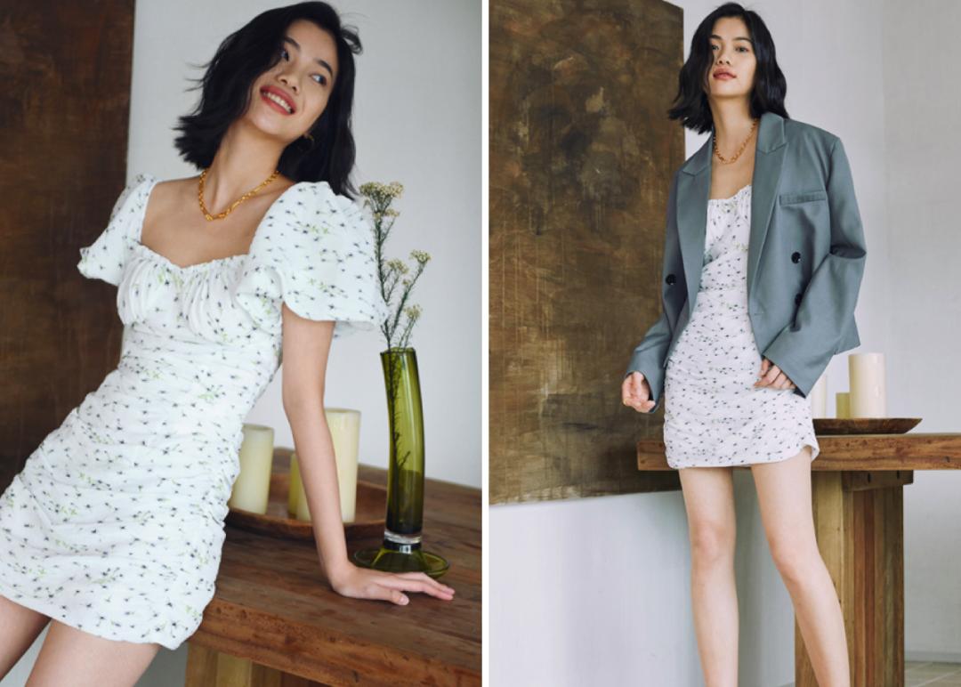 2022新款碎花气质裙子,30-20岁洋气碎花裙子