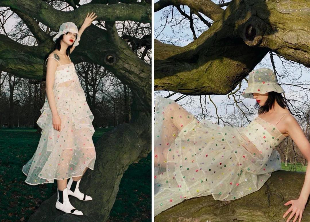 2022新款碎花气质裙子,30-20岁洋气碎花裙子