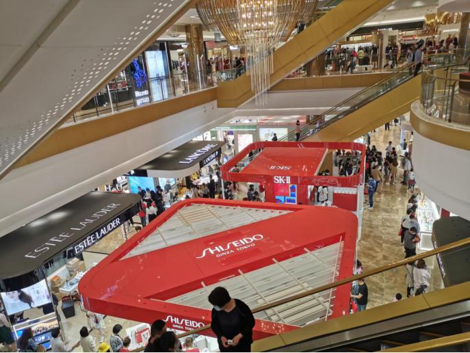 上海各大商场真实客流 (上海人气爆棚的十大商圈)