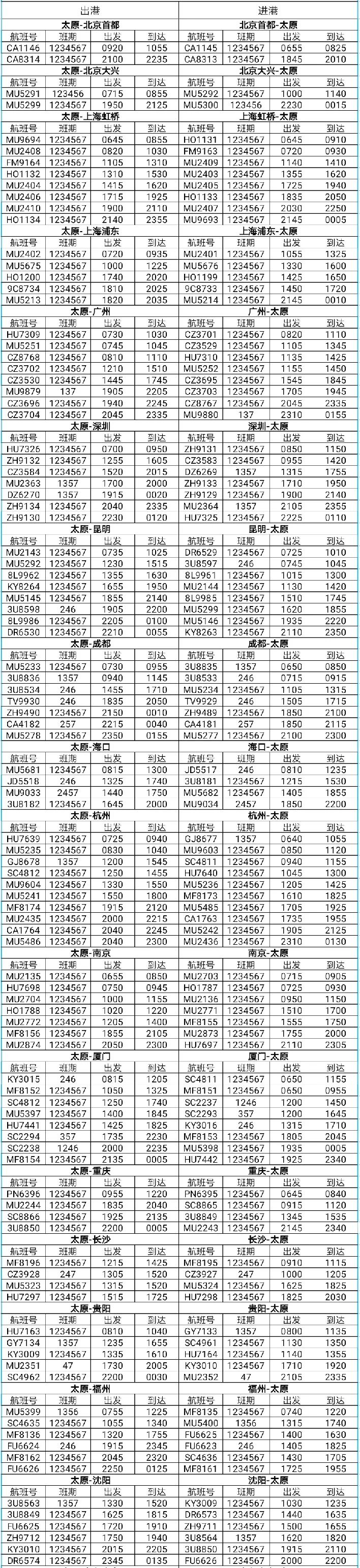 太原特价机票网,太原机票秒杀直播间