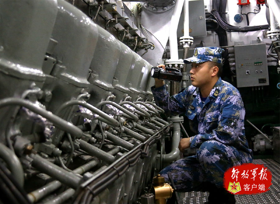 致我最亲爱的：对不起，我是舰艇兵，不能陪你过节了