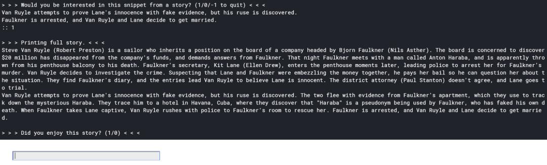 无需训练RNN或生成模型,如何编写一个快速且通用的AI“讲故事”项目?
