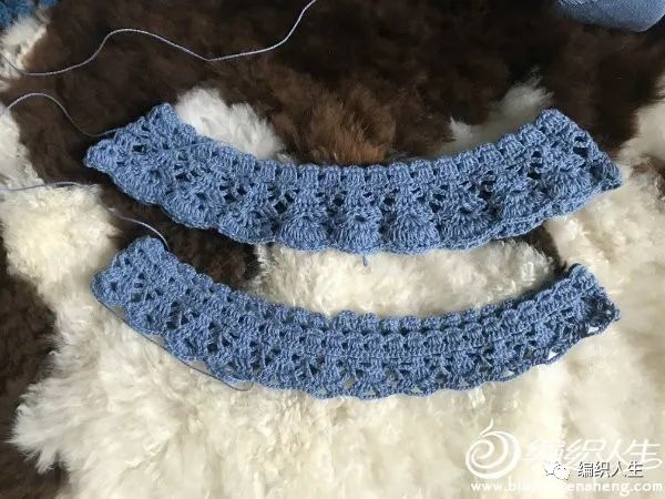 水滴领葱衣领子钩织图解,葱衣开衫图解和教程超详细