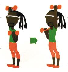 健康悦读居家锻炼,健康哑铃训练动作大全