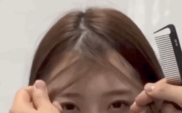 被吹了800遍的刘海打理秘诀来啦,被拉直的刘海怎么恢复