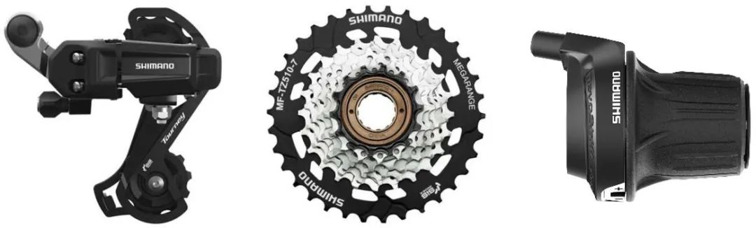 shimano自行车刹车配件,shimano新品变速套件