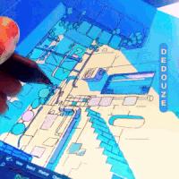 2d画怎么画出3d效果,让2d画变成3d画