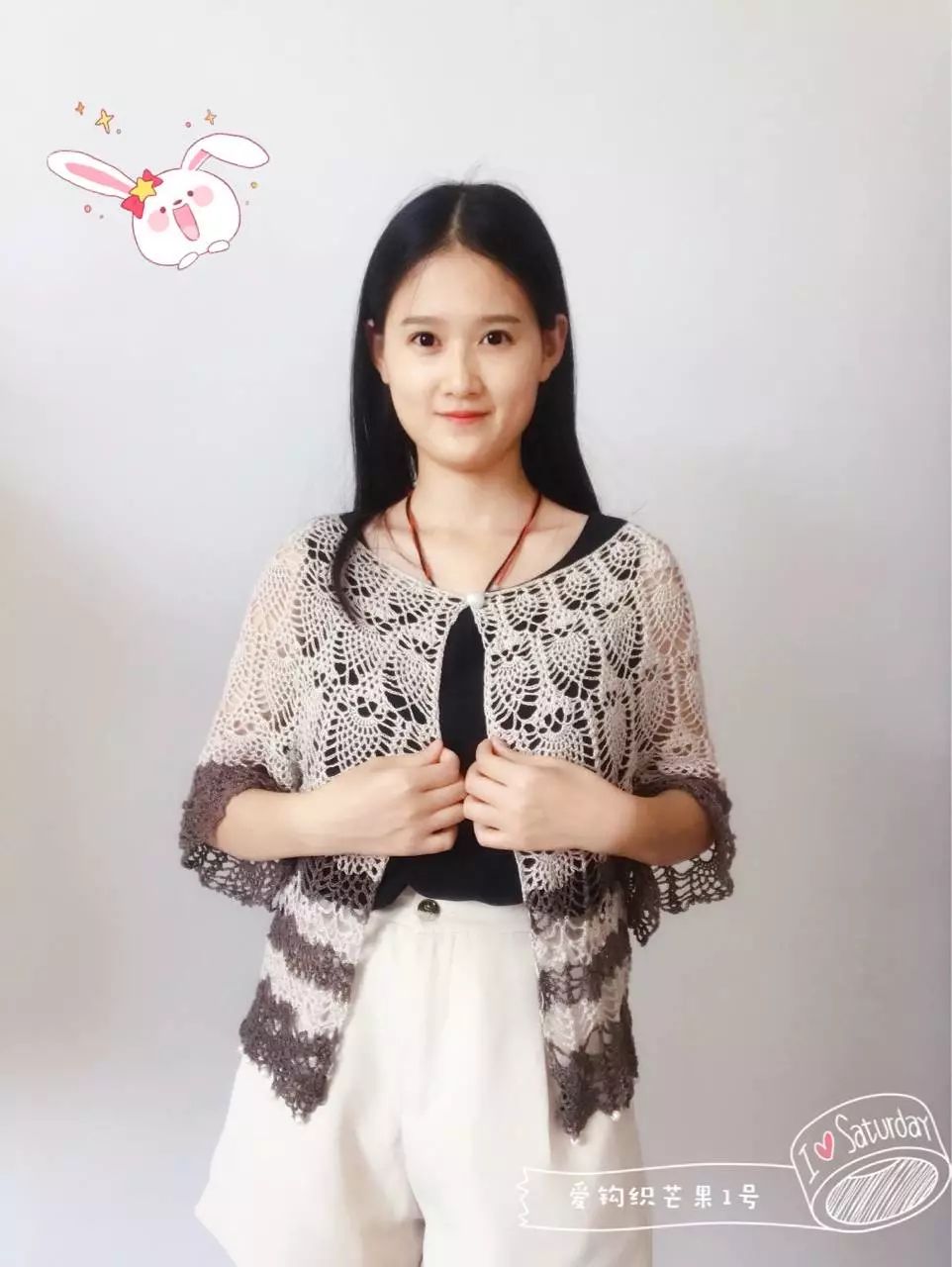 閫傚悎濡堝鐨勬瘺绾夸腑闀胯。缂栫粐鏁欑▼,100娆炬瘺琛ｄ粠涓婂線涓嬬粐鑺辨牱鍥捐В