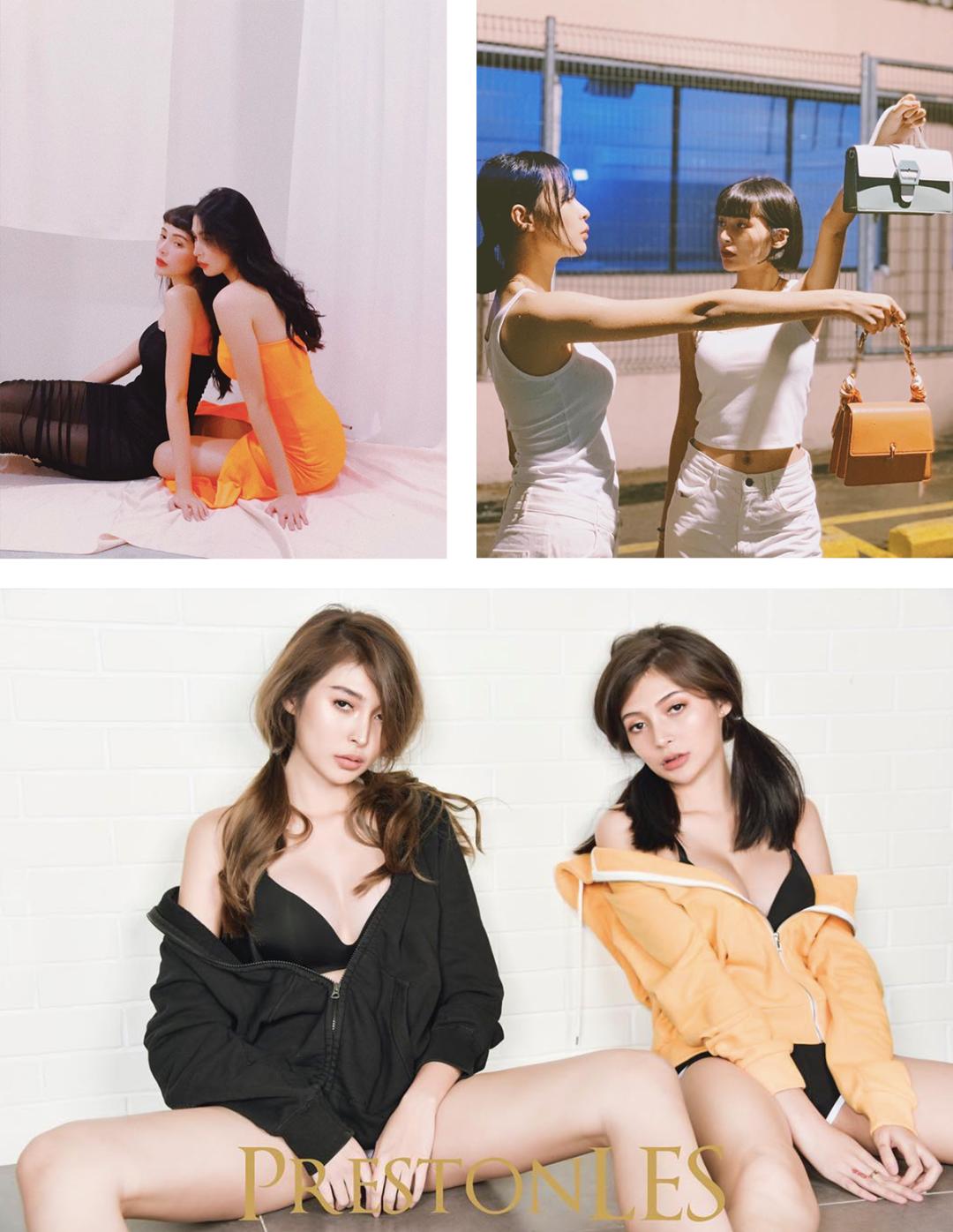 混血姐妹马来西亚穿搭,马来西亚连体双胞胎