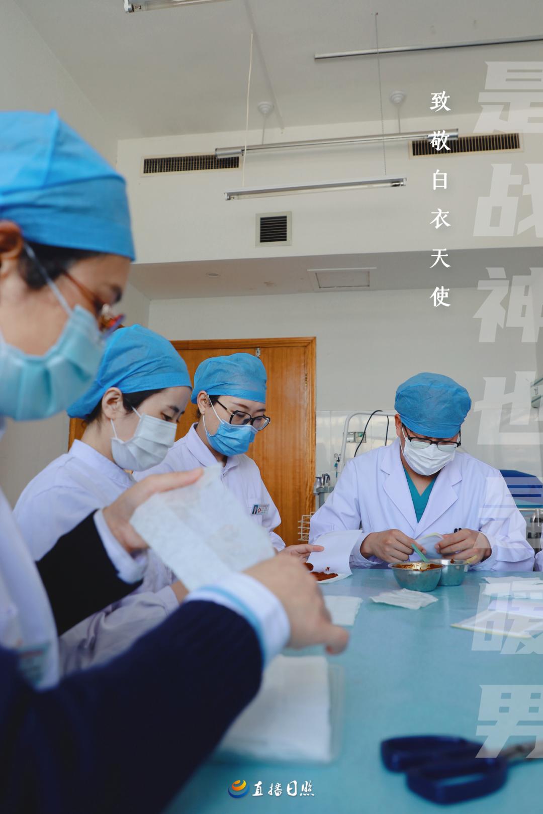 “我就是一名男护士，为黄冈拼命何其有幸！”