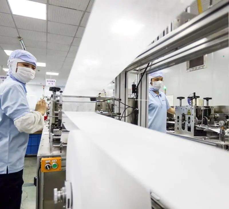 每天生产500万只口罩,每天生产1000口罩