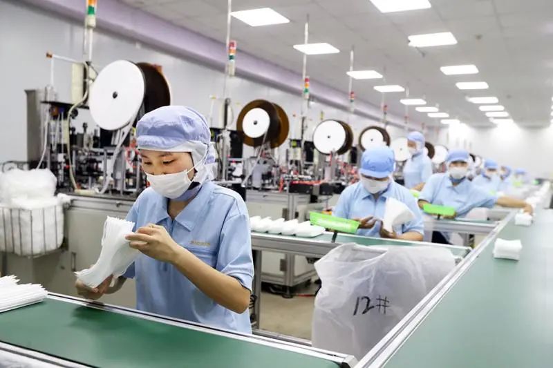 每天生产500万只口罩,每天生产1000口罩